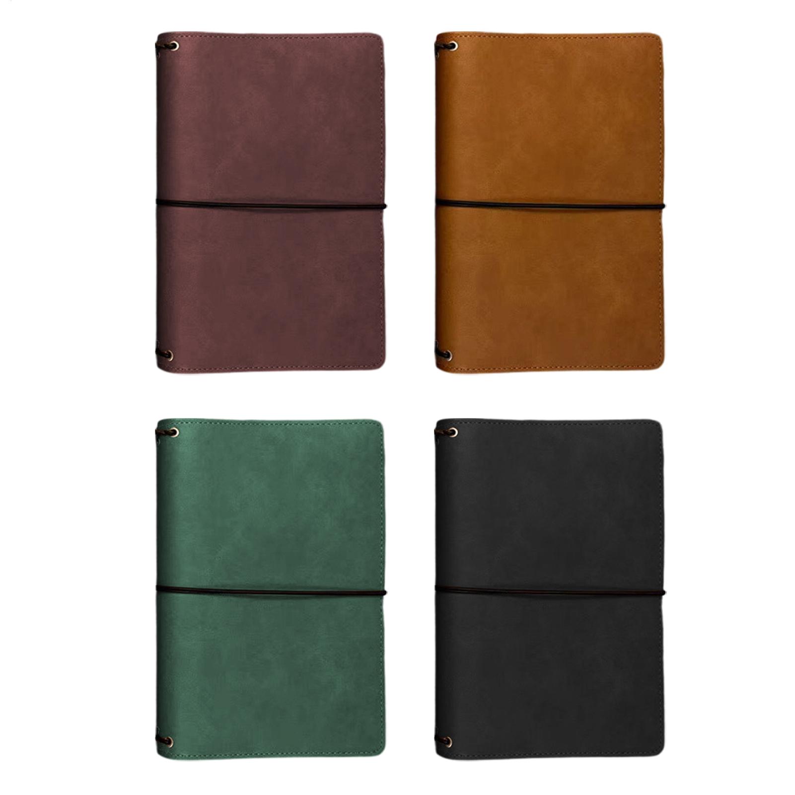 Vintage Leather Journal Notebook - A5-Tagebuchhülle, Vintage-PU-Leder, Schutzhülle für das tägliche