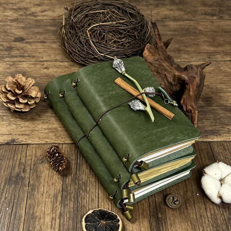 A7 A6 Pueblo Waldgrün Mattiert – Vintage Leather Journal Notebook Bewertung und Preis