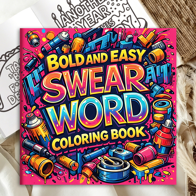 Malbuch für Erwachsene mit wit – Adult Coloring Book Stress Relief Bewertung und Preis