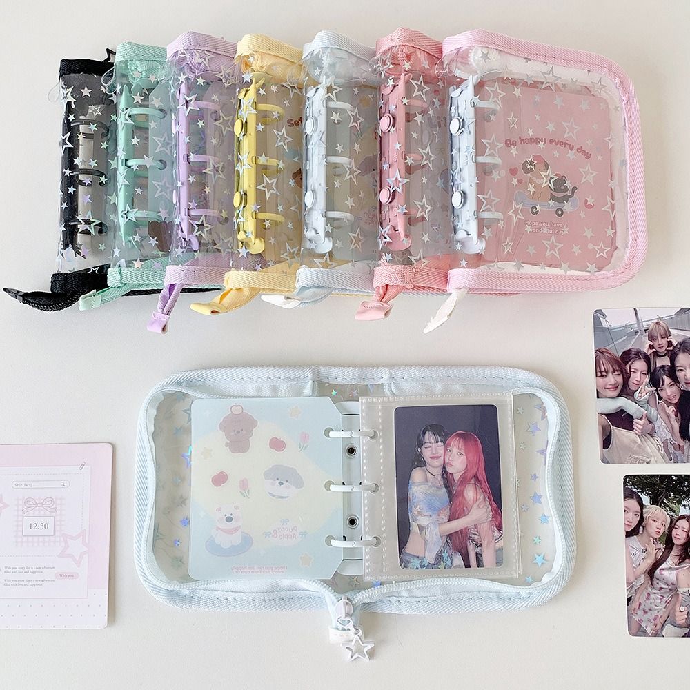 1 Stück Tragbarer PVC A8 Karte – Kpop Photo Card Binder 3 Inch Bewertung und Preis