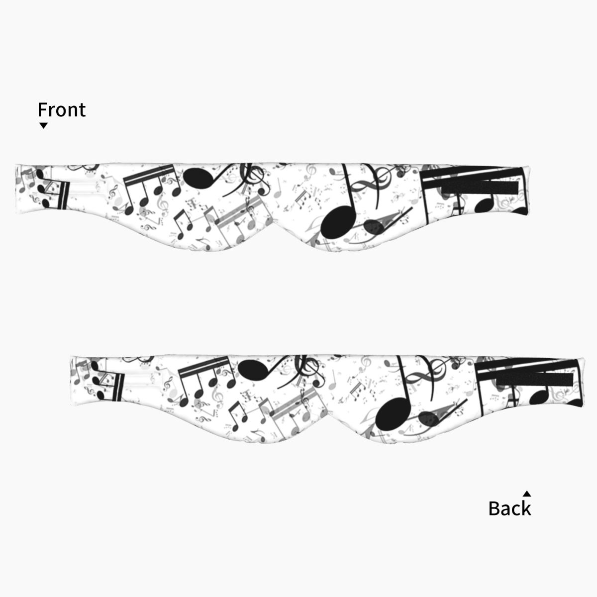 Bass-Musiknoten Schlafmaske Li – Music Bewertung und Preis