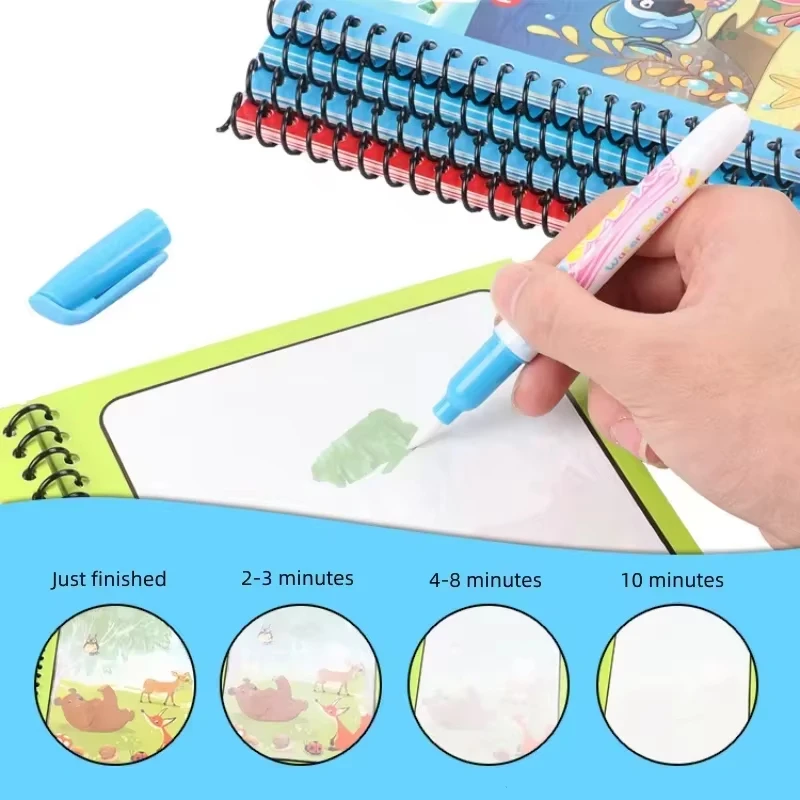 Wiederverwendbares Malbuch, Mo – Reusable Water Magic Coloring Book Bewertung und Preis