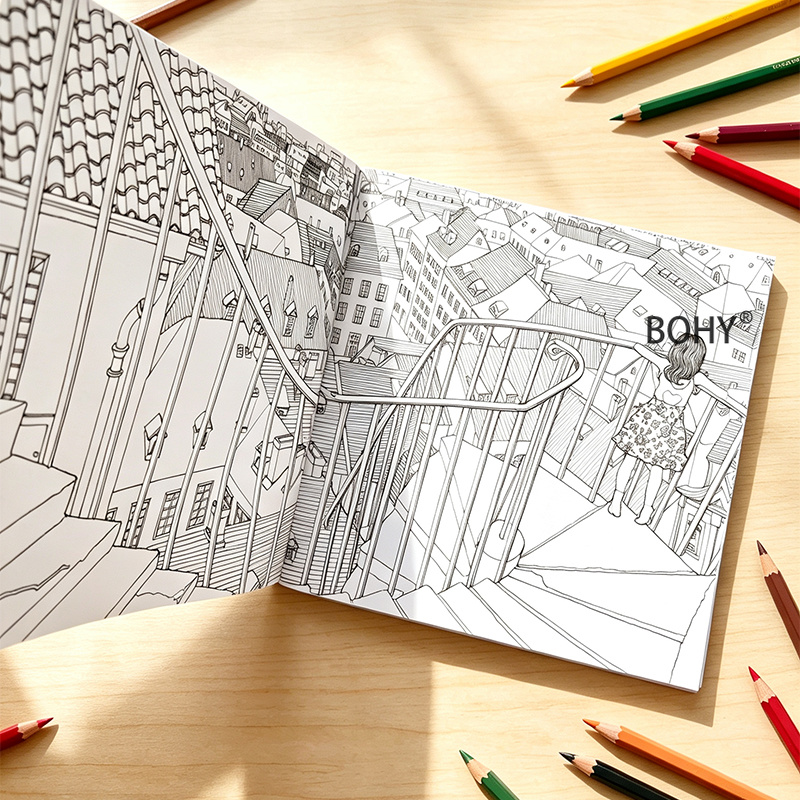 1 Malbuch mit Zeitreise-Thema, – Adult Coloring Book Stress Relief Bewertung und Preis