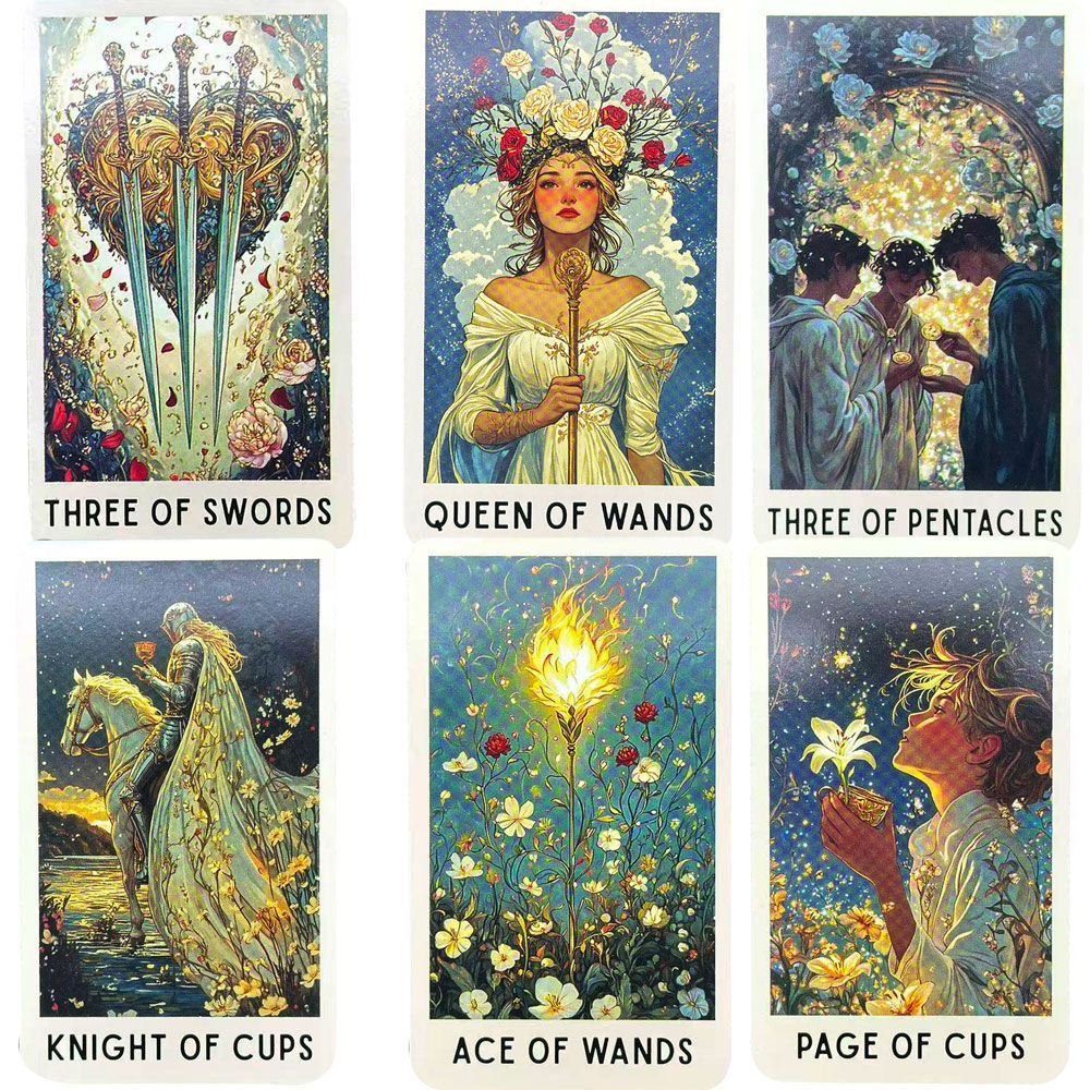 78 Enigmatic Bloom Tarotkarten – Tarot Deck With Guidebook Bewertung und Preis